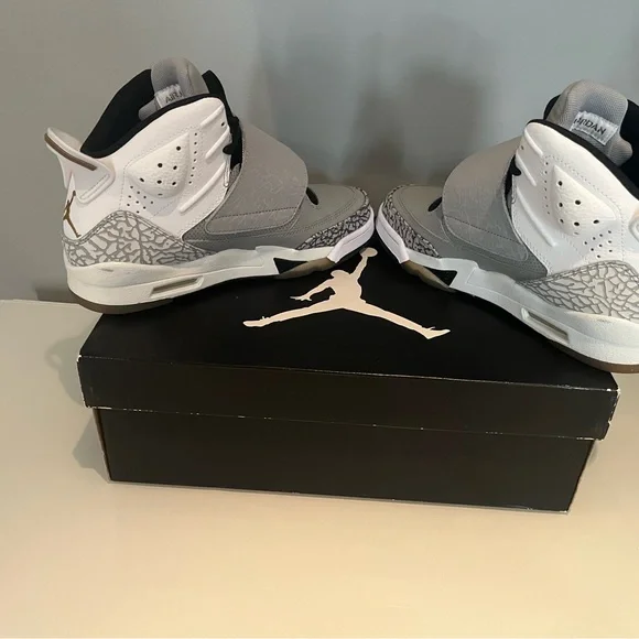Air Jordan Gray and Black Sneakers - Picture 7 of 12